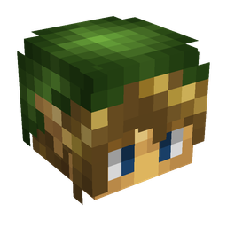 Black skin: head render