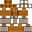 Brown skin: raw texture render