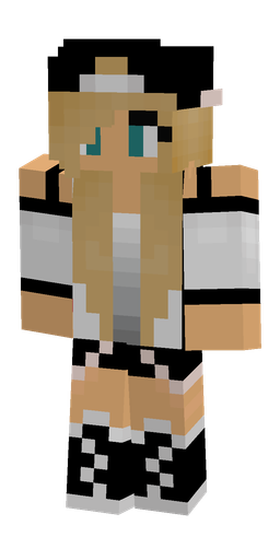 Black skin: body, front render