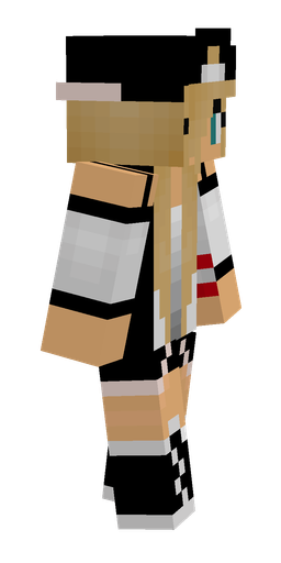 Black skin: body, right side render
