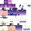 Blue skin: raw texture render