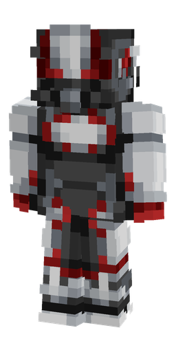 Black skin: body, front render