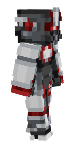 Black skin: body, right side render