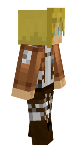 Black skin: body, right side render