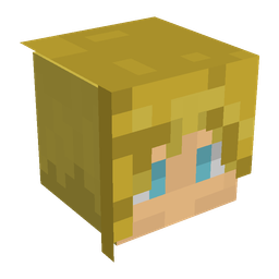 Black skin: head render