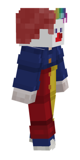 Blue skin: body, right side render