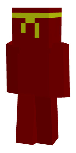 Red skin: body, back render