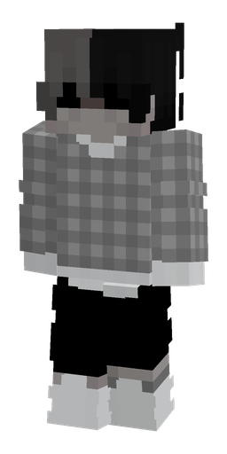 Black skin: body, front render