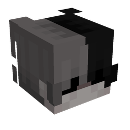 Black skin: head render