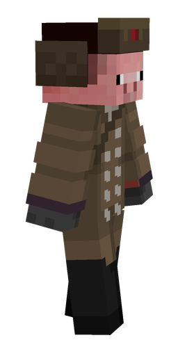 Black skin: body, right side render