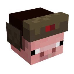 Black skin: head render
