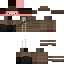 Black skin: raw texture render