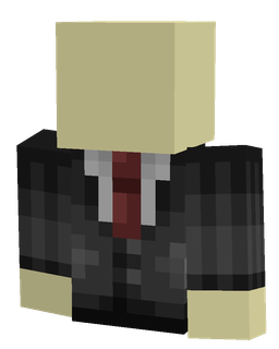 Black skin: bust render