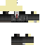 Black skin: raw texture render