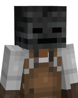 Black skin: bust render