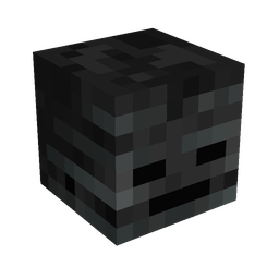 Black skin: head render