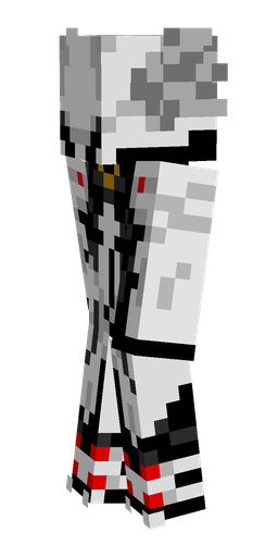 Black skin: body, left side render