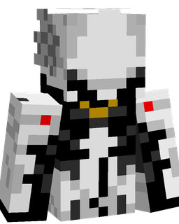 Black skin: bust render