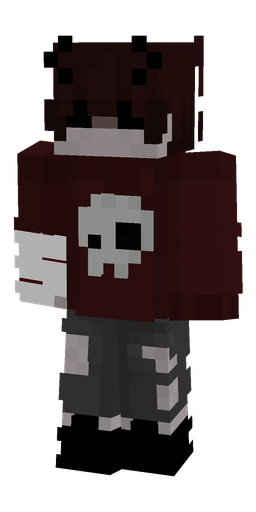 Black skin: body, front render