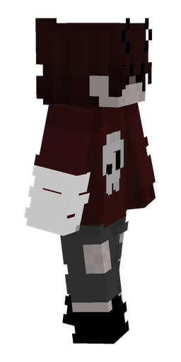 Black skin: body, right side render