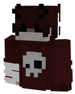 Black skin: bust render