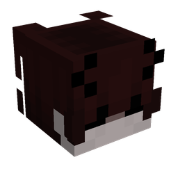 Black skin: head render
