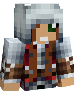 Blue skin: bust render