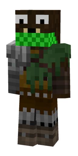 Black skin: body, front render