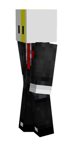 Black skin: body, left side render