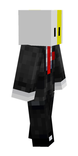 Black skin: body, right side render