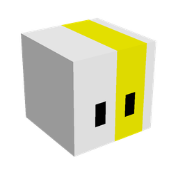 Black skin: head render