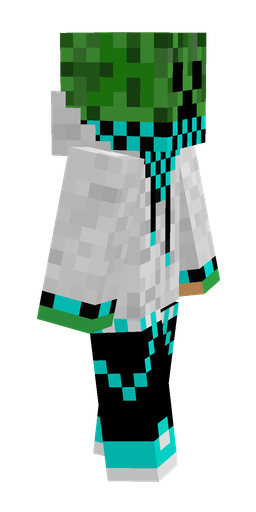 Black skin: body, right side render