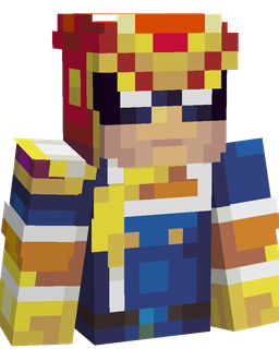 Blue skin: bust render