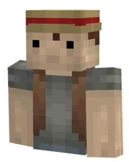 Brown skin: bust render