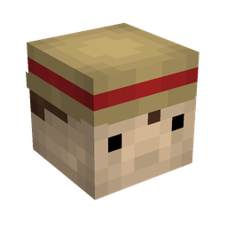 Brown skin: head render