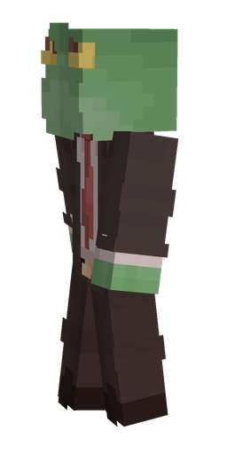 Black skin: body, left side render