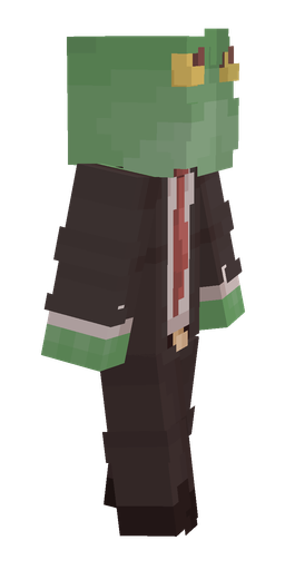 Black skin: body, right side render