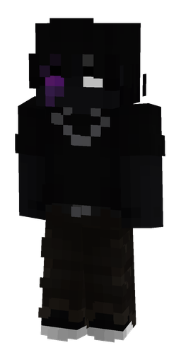 Black skin: body, front render