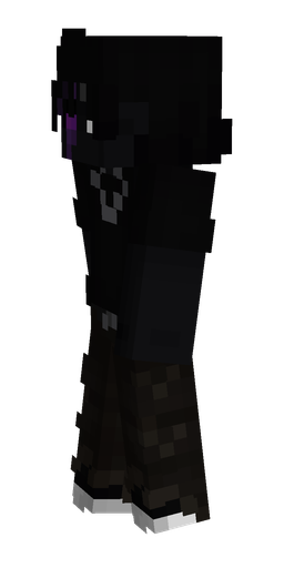 Black skin: body, left side render