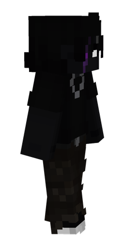 Black skin: body, right side render