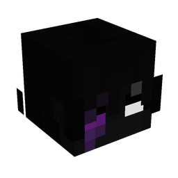 Black skin: head render
