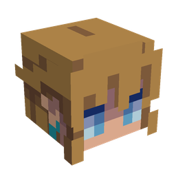 Blue skin: head render