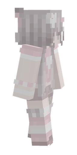 Pink skin: body, right side render