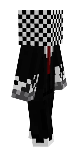 Black skin: body, right side render