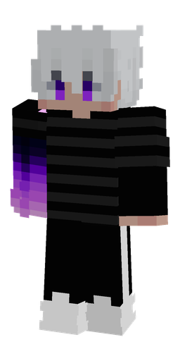 Black skin: body, front render