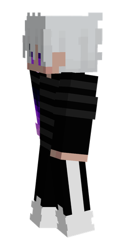 Black skin: body, left side render