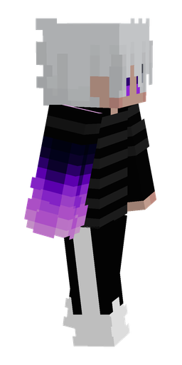 Black skin: body, right side render