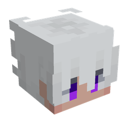 Black skin: head render