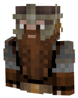 Black skin: bust render