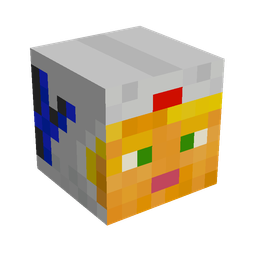 Blue skin: head render